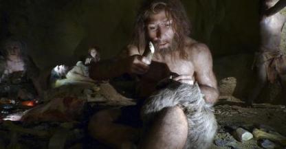 Artist's rendering of Neaderthal-Homo Sapien hybrid/Discovery News