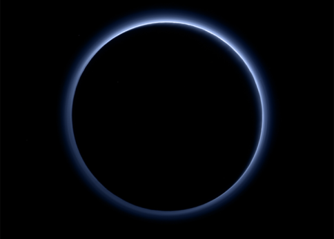 Pluto photographed by New Horizons spacecraft / NASA, JHAUPL, SwRi / Click to learn more.