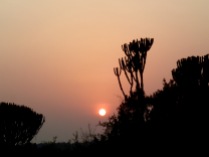 Sunrise, Mweya Peninsula, Queen Elizabeth NP